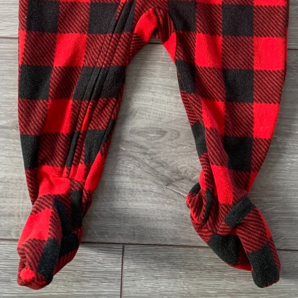 Fleece 6 month zippered onesie - Picture 3 of 3